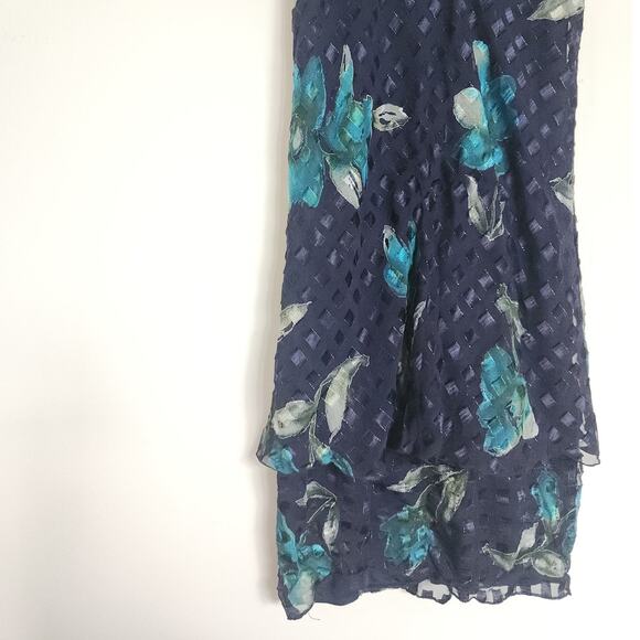 Vintage Patra Floral Layered Dress - Picture 2 of 8